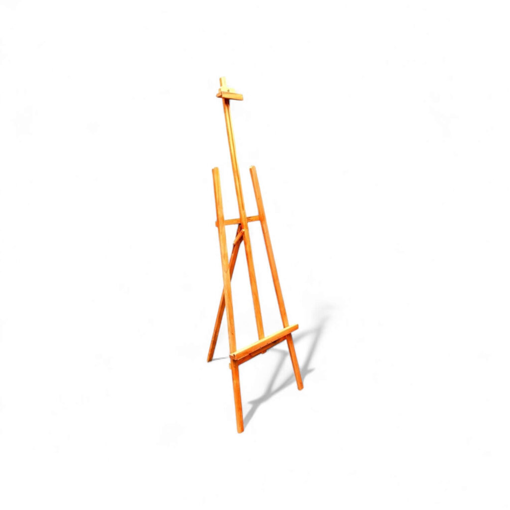 easel kayu lukis tinggi model standing kuat dan stabil
