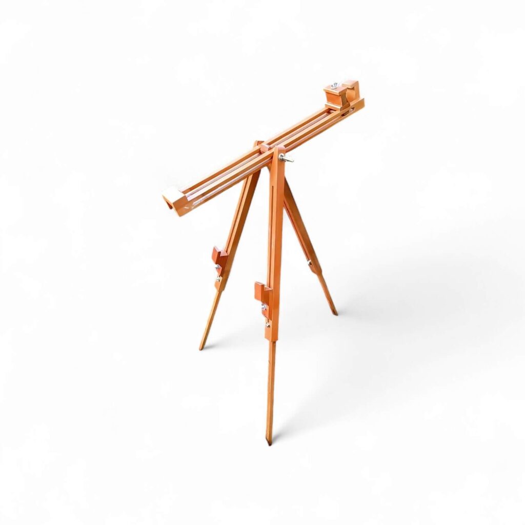 stand lukis kayu tripod lipat kuat dan stabil